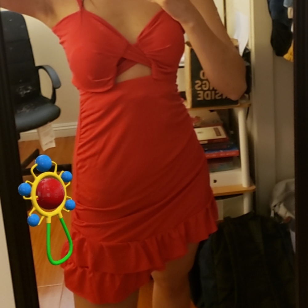 RED 2 PIECE OUTFIT